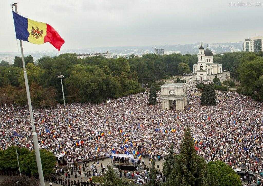 moldova protestolar