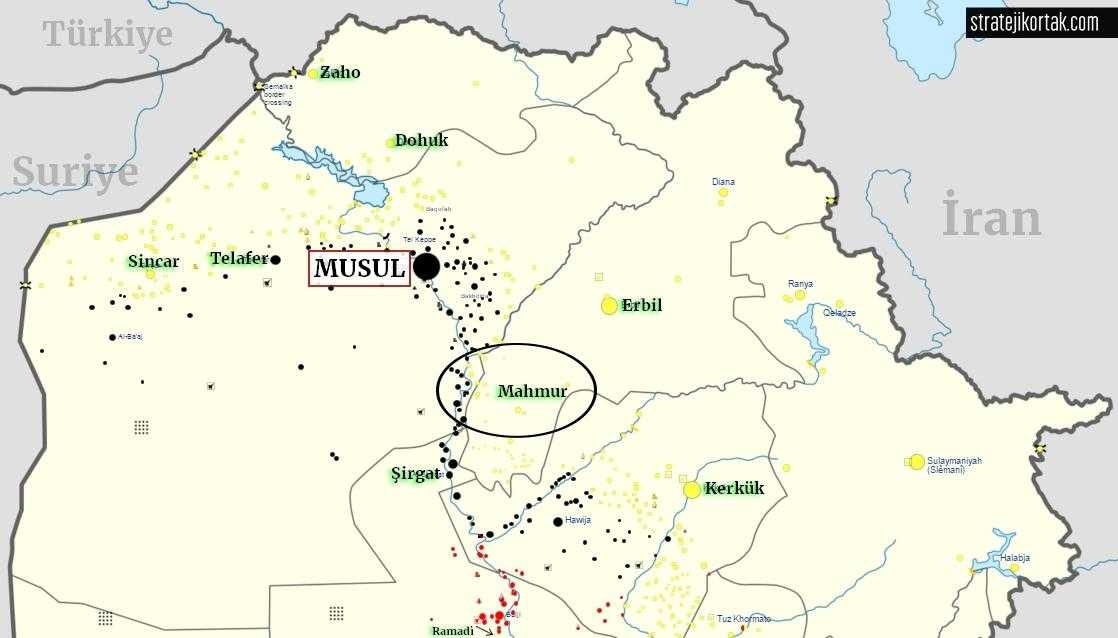 Musul Operasyonu Harita