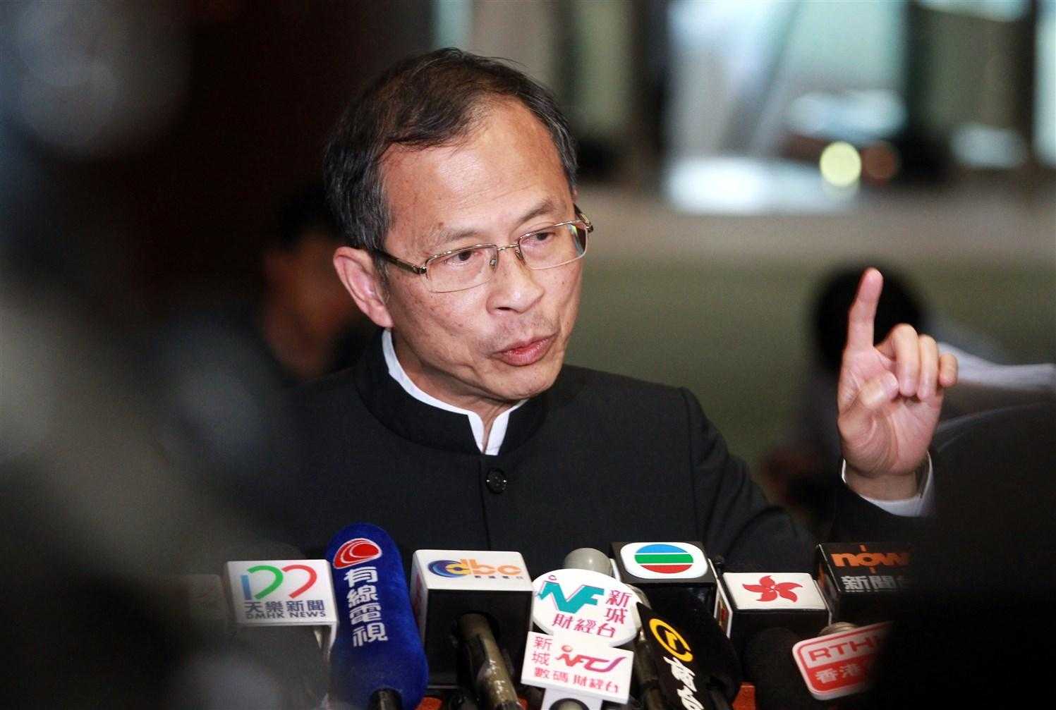 Hong Kong Yasama Meclisi Başkanı Jasper Tsang