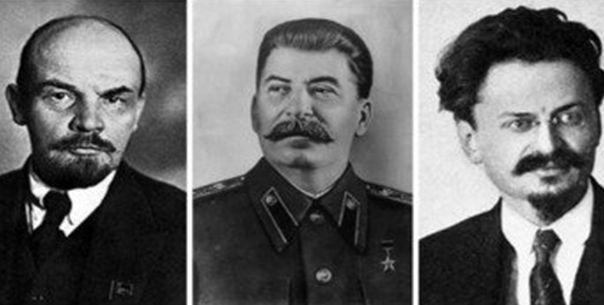 Lenin, Stalin ve Troçki