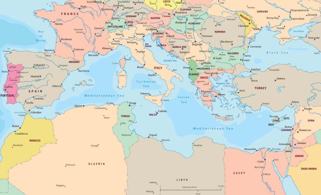 Yunanistan'ın Doğu Akdeniz'de Sahiplendiği Libya Deniz Alanı