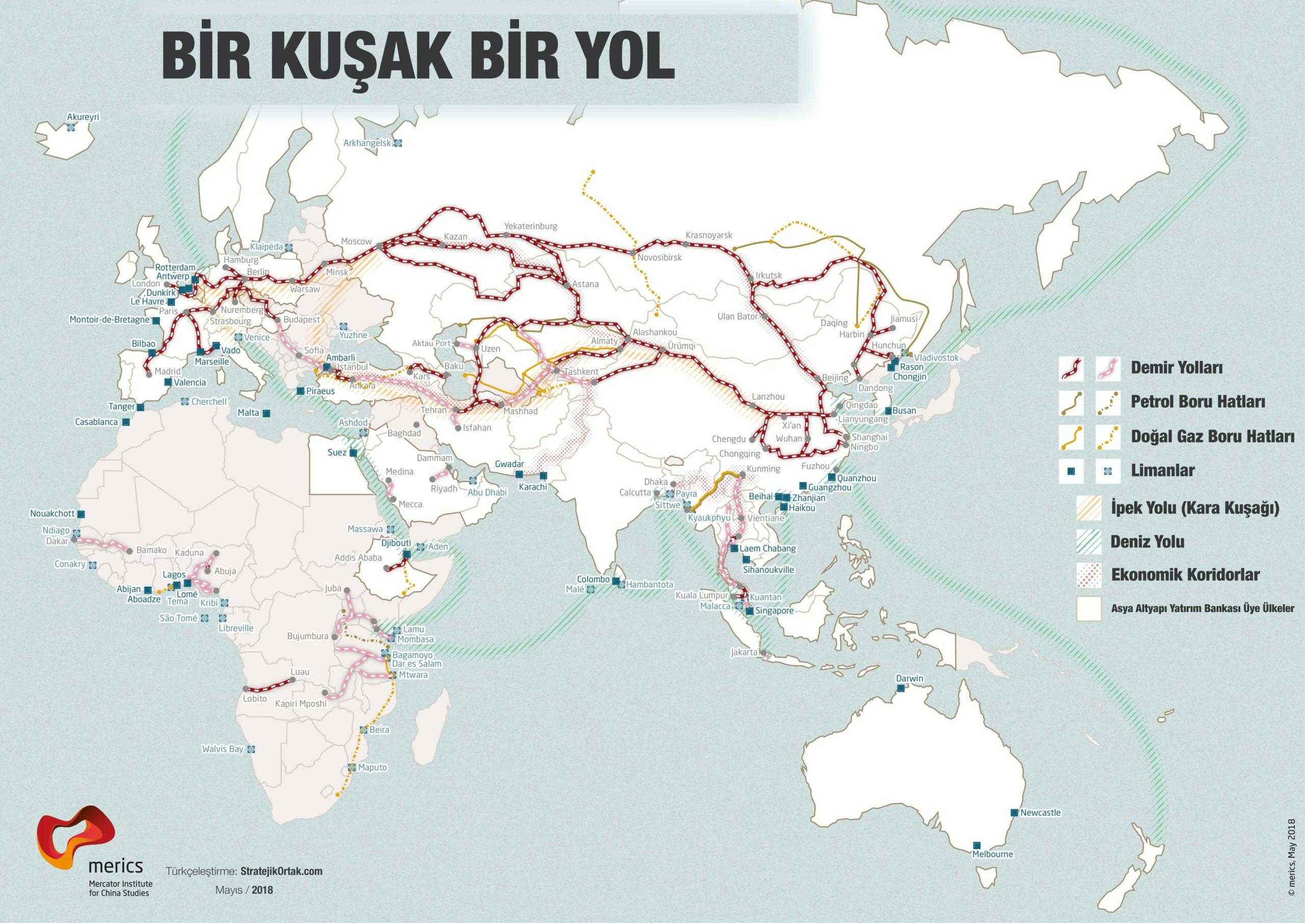 Bir Kusak Bir Yol 5 Baslikta Merak Edilen Modern Ipek Yolu