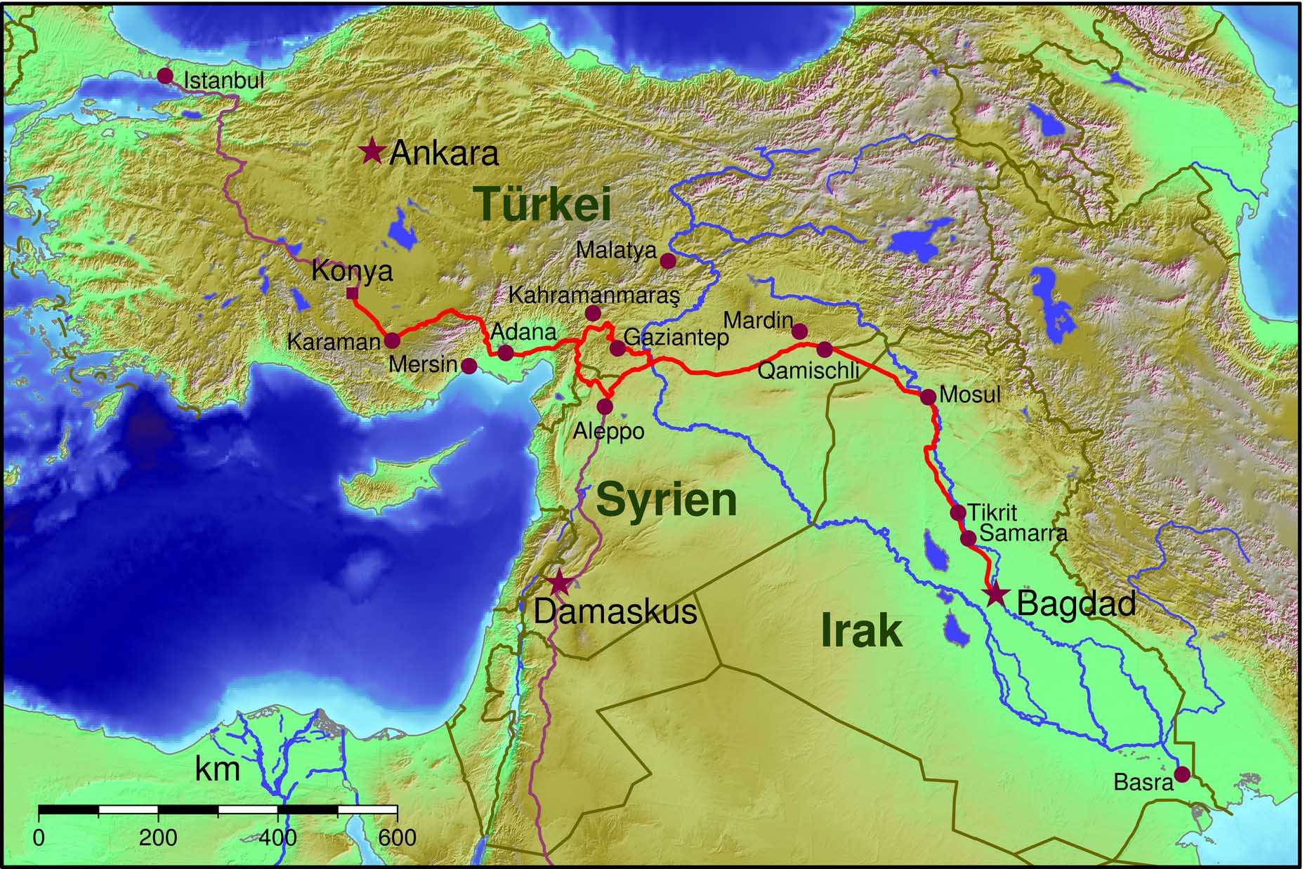 19.Yy Osmanlı Devleti Haritası